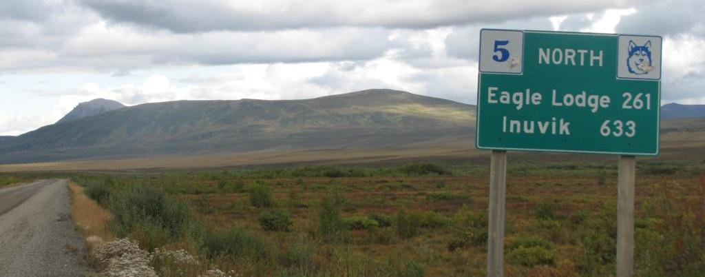 cartell a la Dempter highway, lluny de tot arreu